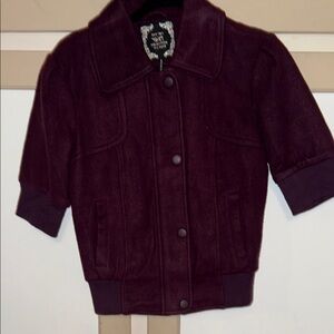 Kids Burgundy Jacket